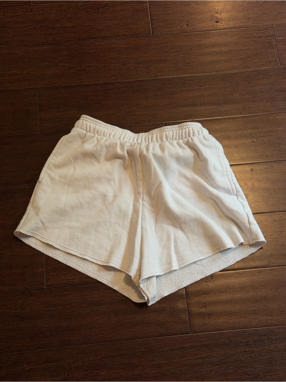 DSG White Athletic Lounge Shorts